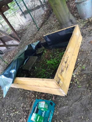 Kompost mit Biologische Fermentierung